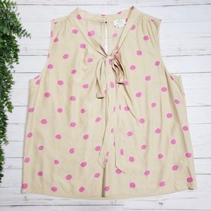 Kate Spade sleeveless blouse